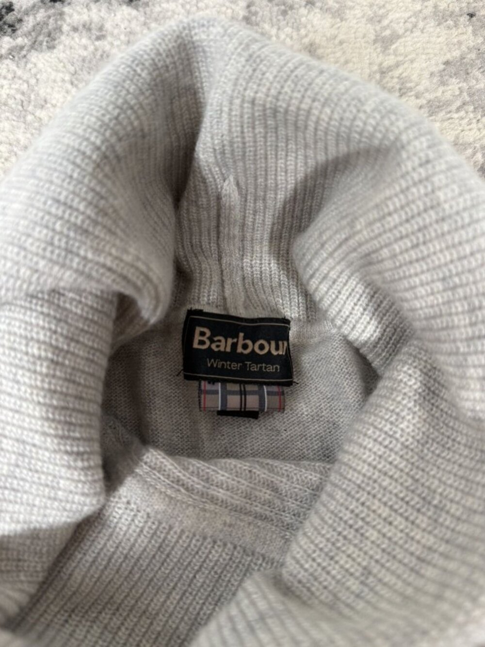 Barbour Oldnay Knit Sleeveless Turtleneck Merino Sweater - Picture 5 of 8